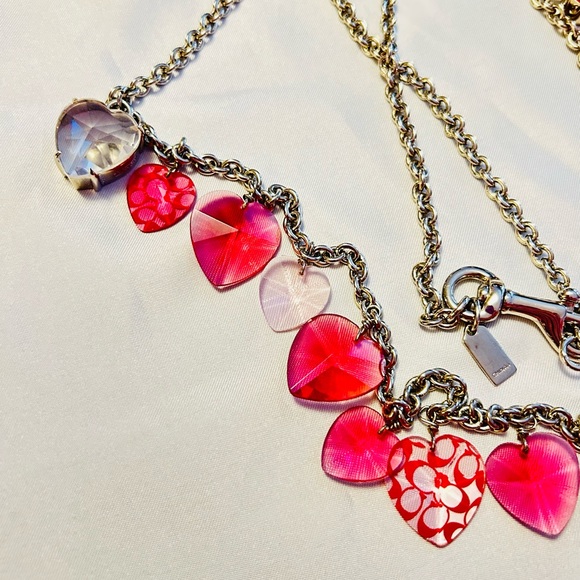 💰SOLD💰NWOT Coach Heart Charm Necklace - Picture 4 of 16